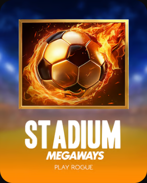 Stadium Megaways slot with flaming football