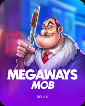 Megaways Mob slot with gangster holding shotgun